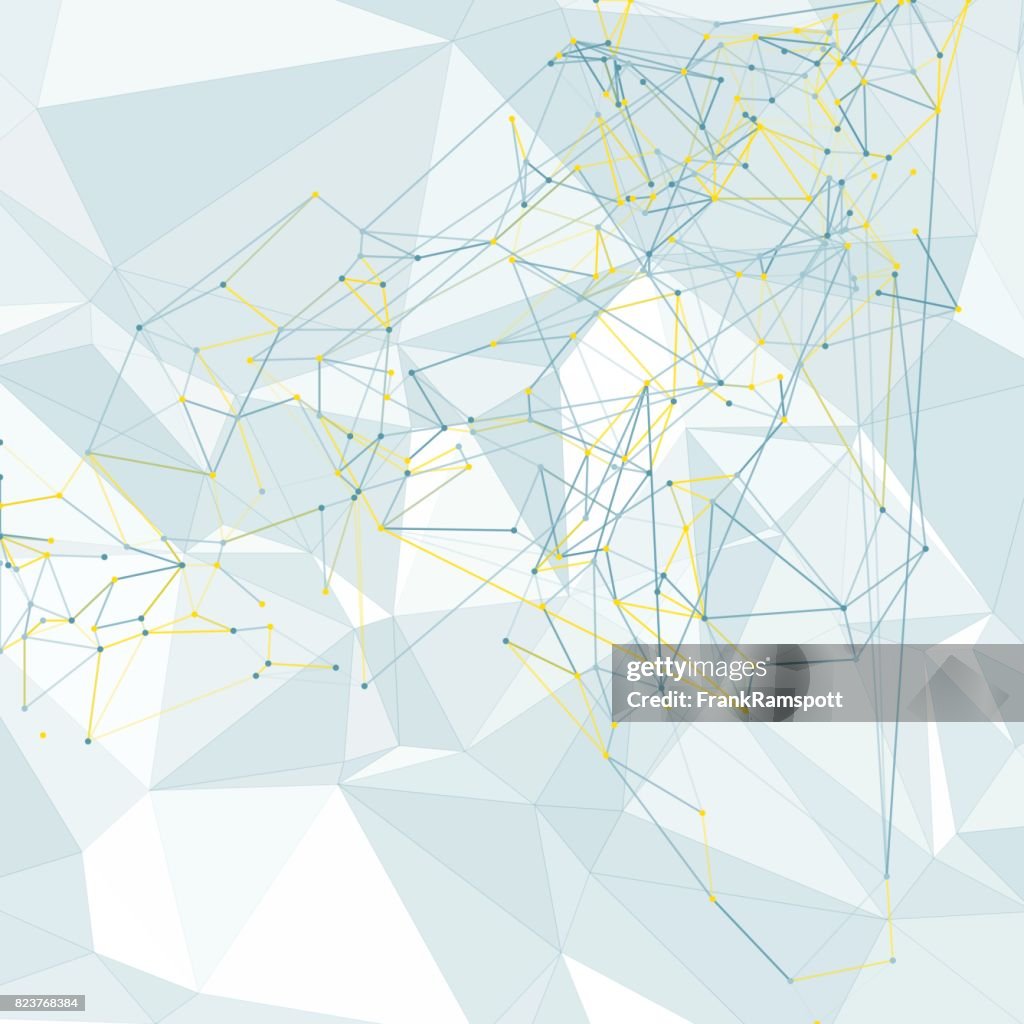 Electricity Vector Network Nodes Pattern High-Res Vector Graphic ...