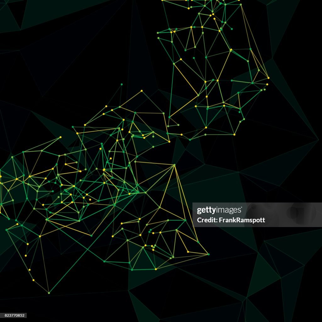 Autumn Vector Network Nodes Pattern High-Res Vector Graphic - Getty Images