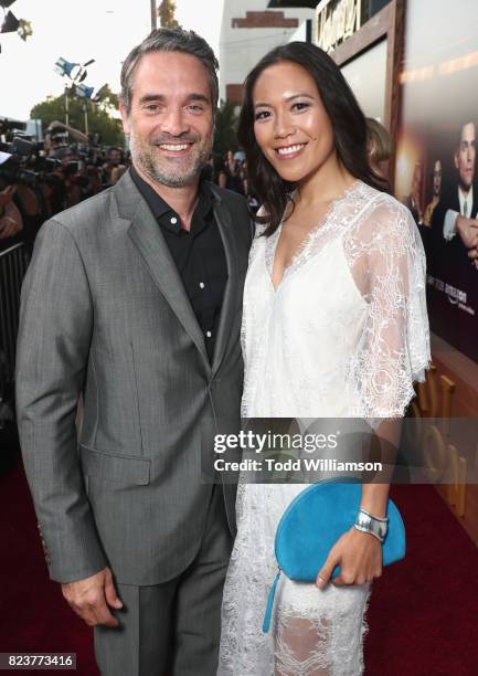 Amazon Head of International Productions, Morgan Wandell at the Amazon Prime Video premiere of the original drama series "The Last Tycoon" at Harmony...