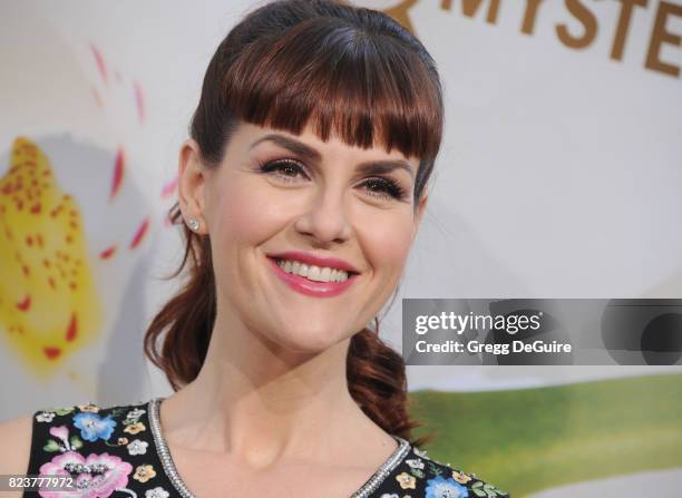 Sara Rue arrives at the 2017 Summer TCA Tour - Hallmark Channel And Hallmark Movies And Mysteries at a private residence on July 27, 2017 in Beverly...