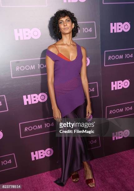 Poorna Jagannathan attends HBO "Room 104" Premiere at Hollywood Forever on July 27, 2017 in Hollywood, California.