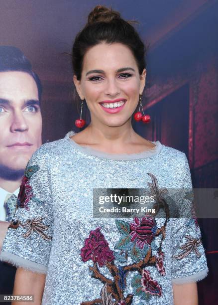 Actress Melia Kreiling attends the premiere of Amazon Studios' 'The Last Tycoon' at the Harmony Gold Preview House and Theater on July 27, 2017 in...