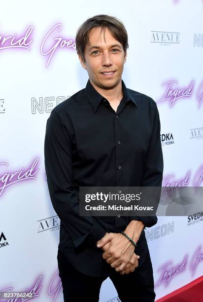 Director Sean Baker attends the Los Angeles Premiere of "Ingrid Goes West" presented by SVEDKA Vodka and Avenue Los Angeles at ArcLight Cinemas on...