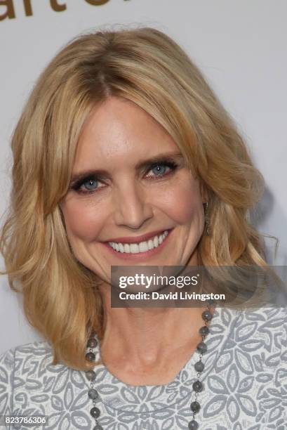 Actress Courtney Thorne-Smith attends the Hallmark Channel and Hallmark Movies and Mysteries 2017 Summer TCA Tour on July 27, 2017 in Beverly Hills,...