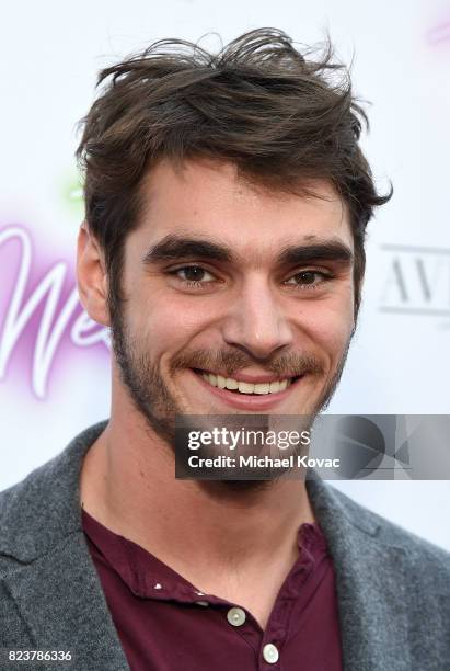 Actor RJ Mitte attends the Los Angeles Premiere of "Ingrid Goes West" presented by SVEDKA Vodka and Avenue Los Angeles at ArcLight Cinemas on July...