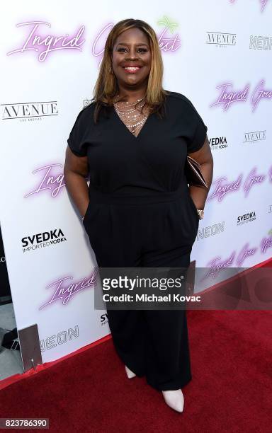 Actor Retta attends the Los Angeles Premiere of "Ingrid Goes West" presented by SVEDKA Vodka and Avenue Los Angeles at ArcLight Cinemas on July 27,...
