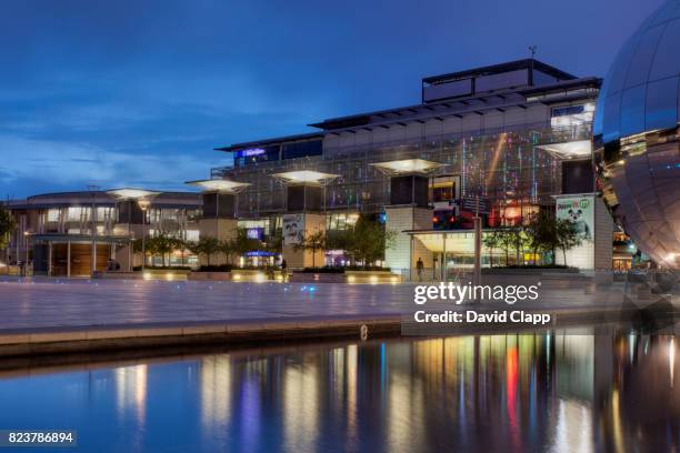 shopping precinct, at-bristol, bristol, england - shopping centre stock pictures, royalty-free photos & images