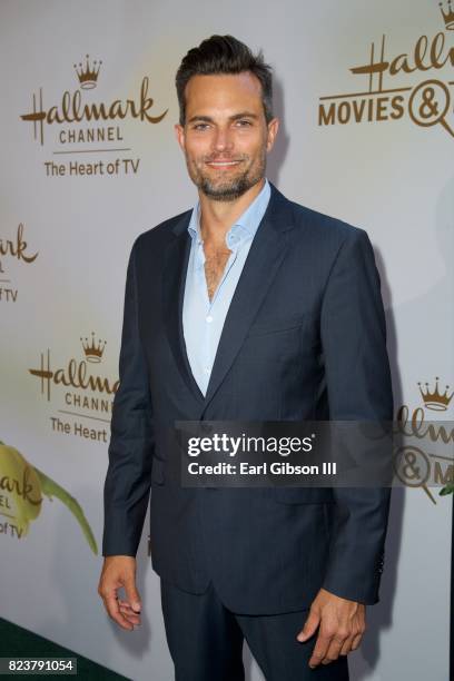 Scott Elrod attends the 2017 Summer TCA Tour-Hallmark Channel And Hallmark Movies and Mysteries at a private residence on July 27, 2017 in Beverly...