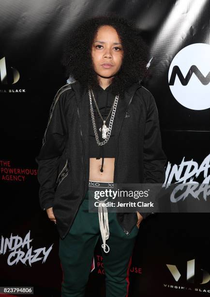 Director Nekisha Anderson attends the Premiere Party For Dennis Graham's "Kinda Crazy" on July 27, 2017 in Los Angeles, California.
