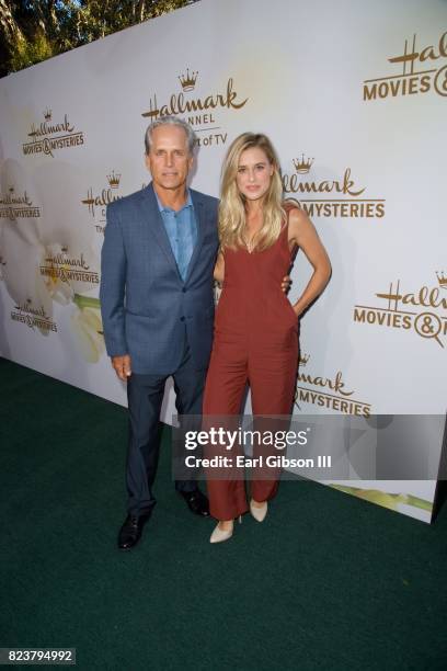Gregory Harrison attends the 2017 Summer TCA Tour-Hallmark Channel And Hallmark Movies And Mysteries at a private residence on July 27, 2017 in...