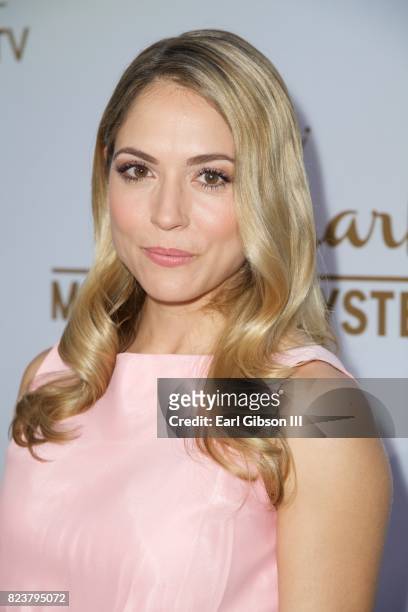 Brooke Nevin attends the 2017 Summer TCA Tour-Hallmark Channel And Hallmark Movies And Mysteries at a private residence on July 27, 2017 in Beverly...