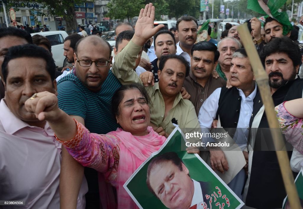 Dismissal of Pakistani Prime Minister Nawaz