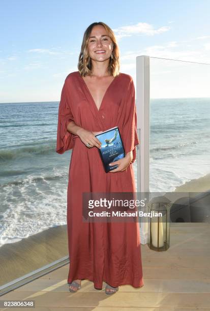 Briana Evigan attends "The Awakening Sea" Launch Party By Rowena Patterson on July 27, 2017 in Malibu, California.