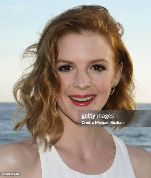 Ashley Bell attends "The Awakening Sea" Launch Party By Rowena Patterson on July 27, 2017 in Malibu, California.