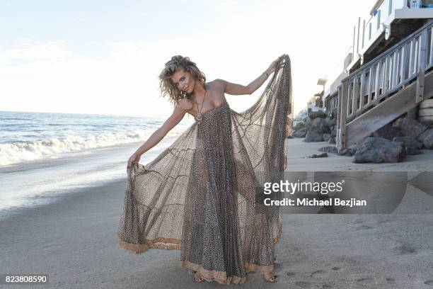 AnnaLynne McCord attends "The Awakening Sea" Launch Party By Rowena Patterson on July 27, 2017 in Malibu, California.