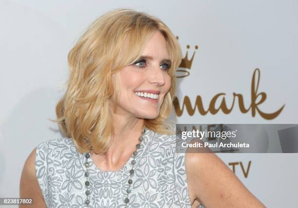 Actress Courtney Thorne-Smith attends the Hallmark Channel And Hallmark Movies And Mysteries 2017 Summer TCA Tour at on July 27, 2017 in Beverly...