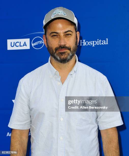 Host Jimmy Kimmel attends the 5th Annual Ping Pong 4 Purpose on July 27, 2017 in Los Angeles, California.