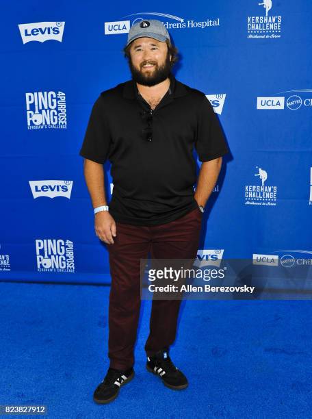 Actor Haley Joel Osment attends the 5th Annual Ping Pong 4 Purpose on July 27, 2017 in Los Angeles, California.