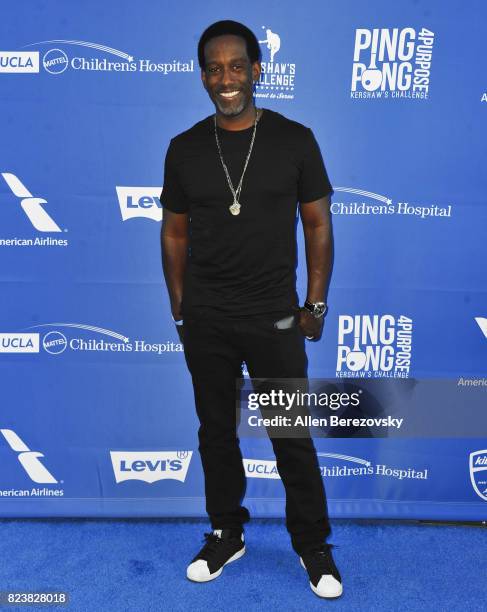 Singer Shawn Stockman attends the 5th Annual Ping Pong 4 Purpose on July 27, 2017 in Los Angeles, California.