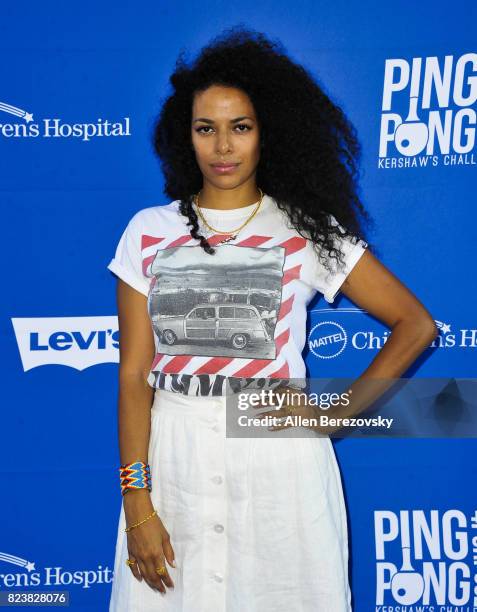 Rashida attends the 5th Annual Ping Pong 4 Purpose on July 27, 2017 in Los Angeles, California.