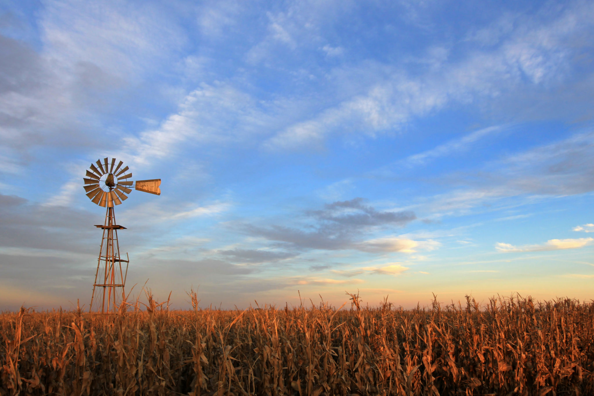 wind turbines countryside
