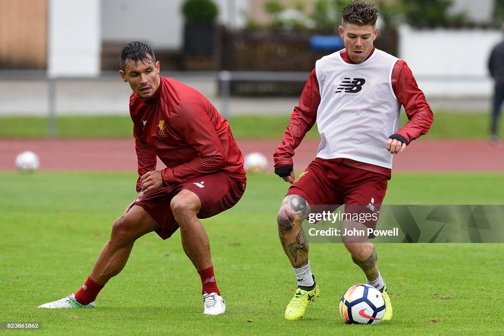 Liverpool FC Training Session in Germany