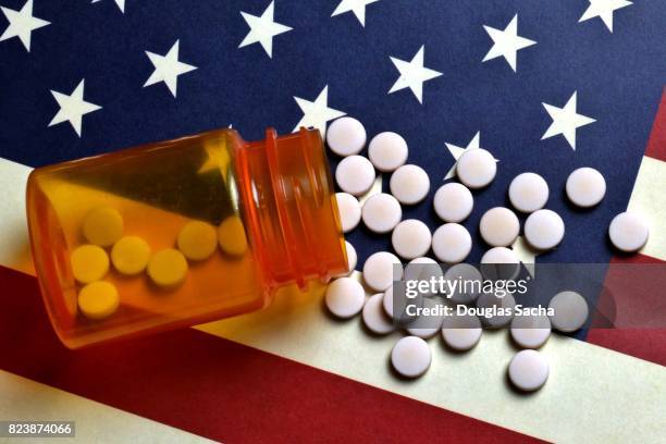 american healthcare - opioid stockfoto's en -beelden