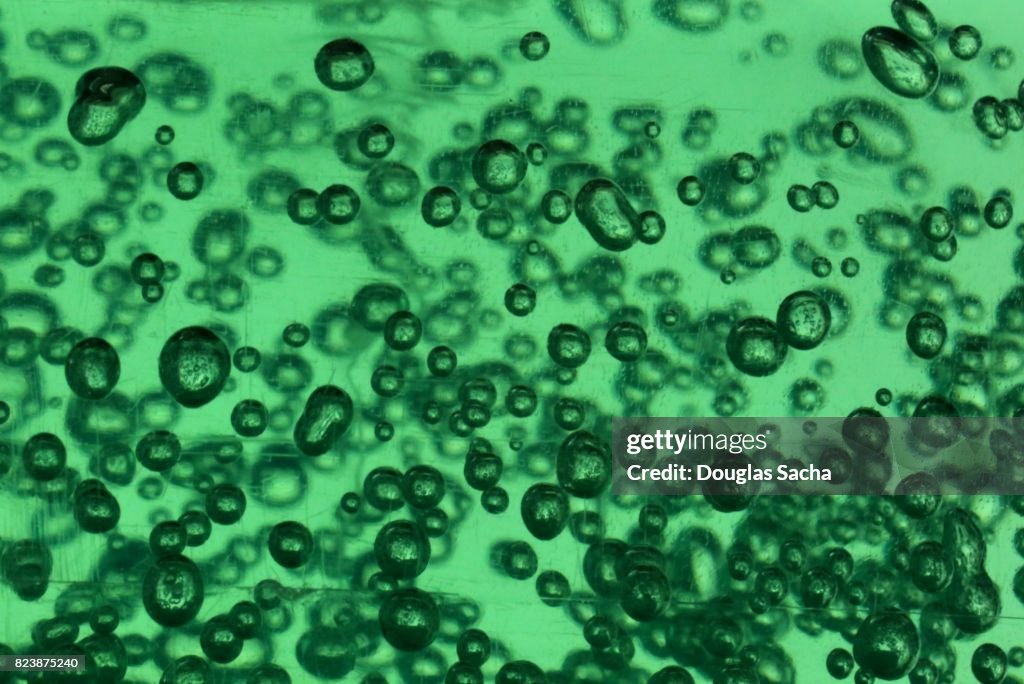 Gel substance, extreme close-up