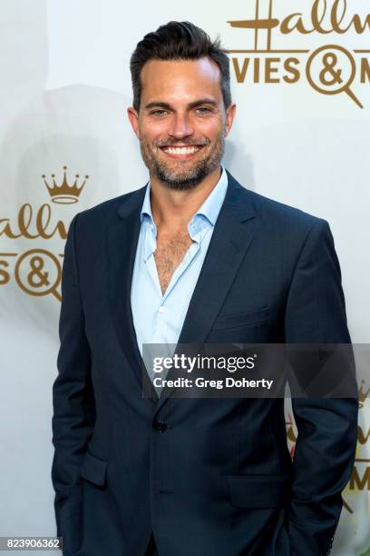 Actor Scott Elrod arrives for the 2017 Summer TCA Tour - Hallmark Channel And Hallmark Movies And Mysteries on July 27, 2017 in Beverly Hills,...