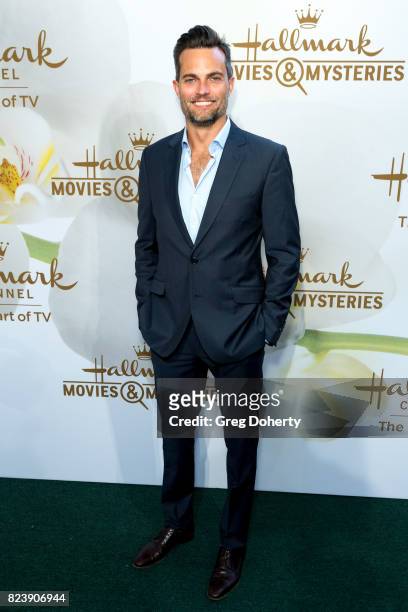 Actor Scott Elrod arrives for the 2017 Summer TCA Tour - Hallmark Channel And Hallmark Movies And Mysteries on July 27, 2017 in Beverly Hills,...