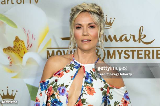 Actress Emilie Ullerup arrives for the 2017 Summer TCA Tour - Hallmark Channel And Hallmark Movies And Mysteries on July 27, 2017 in Beverly Hills,...