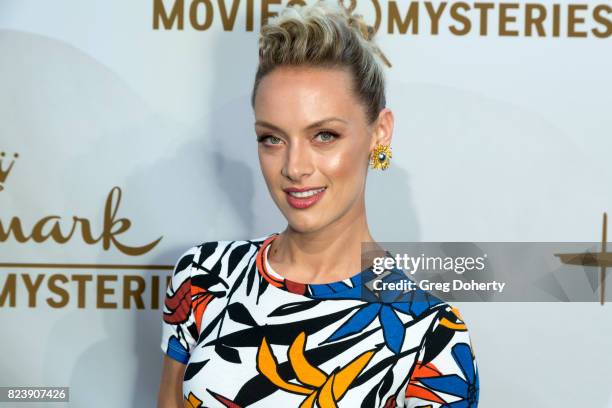 Actress Rachel Skarsten arrives for the 2017 Summer TCA Tour - Hallmark Channel And Hallmark Movies And Mysteries on July 27, 2017 in Beverly Hills,...