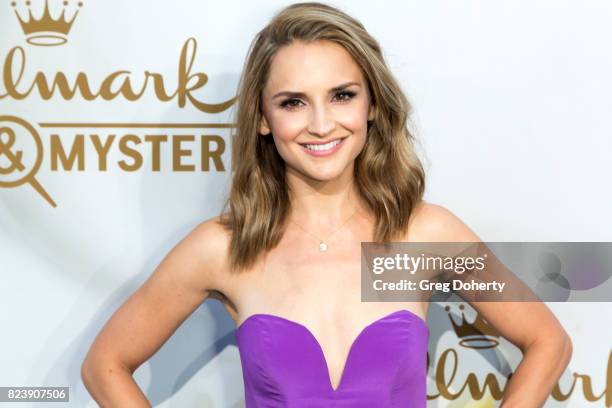 Actress Rachael Leigh Cook arrives for the 2017 Summer TCA Tour - Hallmark Channel And Hallmark Movies And Mysteries on July 27, 2017 in Beverly...