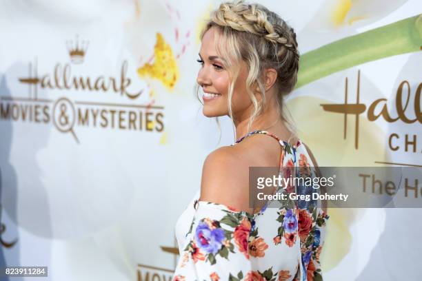 Actress Emilie Ullerup arrives for the 2017 Summer TCA Tour - Hallmark Channel And Hallmark Movies And Mysteries on July 27, 2017 in Beverly Hills,...
