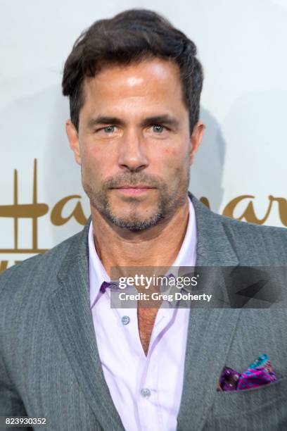 Actor Shawn Christian arrives for the 2017 Summer TCA Tour - Hallmark Channel And Hallmark Movies And Mysteries on July 27, 2017 in Beverly Hills,...
