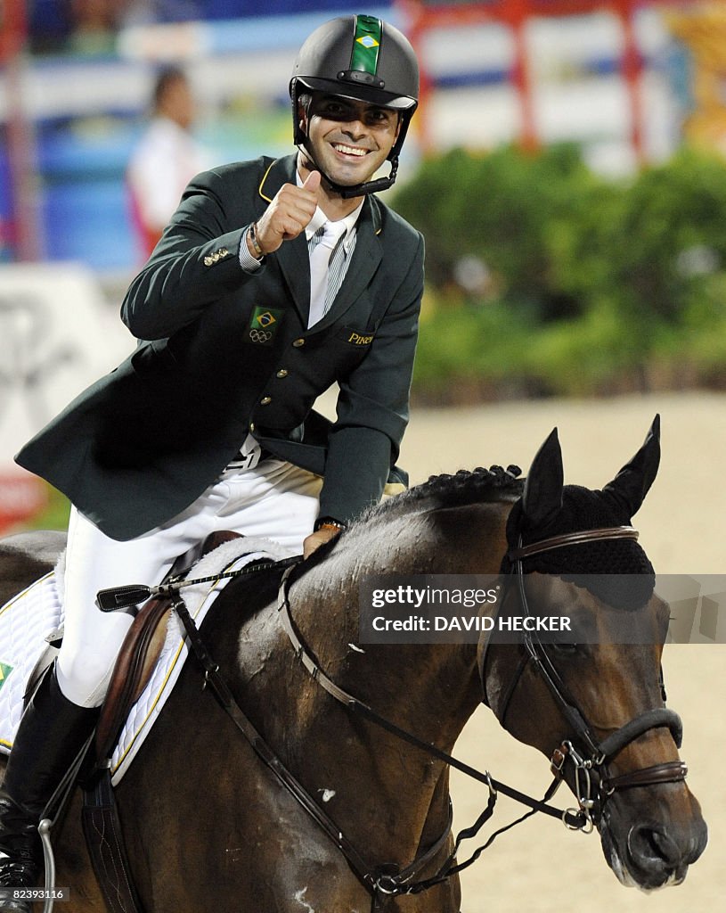 Pessoa Ridden Brazilian Rodrigo Pessoa rides with