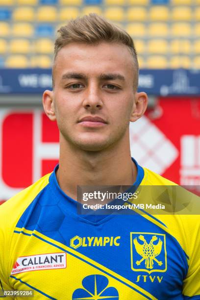 Sint-Truiden, Belgium / Photoshoot Stvv 2017 - 2018 / "nTarik Tarcan"n© Isosport