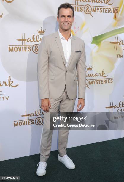 Cameron Mathison arrives at the 2017 Summer TCA Tour - Hallmark Channel And Hallmark Movies And Mysteries at a private residence on July 27, 2017 in...