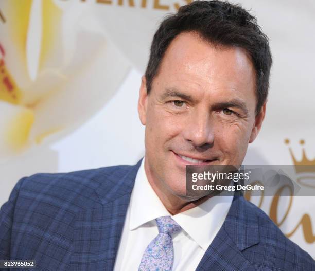 Mark Steines arrives at the 2017 Summer TCA Tour - Hallmark Channel And Hallmark Movies And Mysteries at a private residence on July 27, 2017 in...