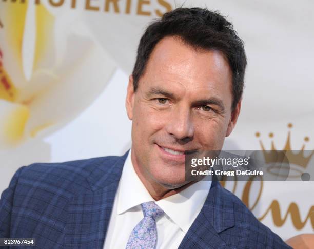 Mark Steines arrives at the 2017 Summer TCA Tour - Hallmark Channel And Hallmark Movies And Mysteries at a private residence on July 27, 2017 in...