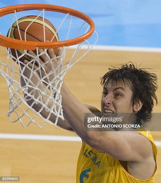 OLY-2008-BASKETBALL-AUS-LTU OLY-2008-BASKETBALL-AUS-LTU
