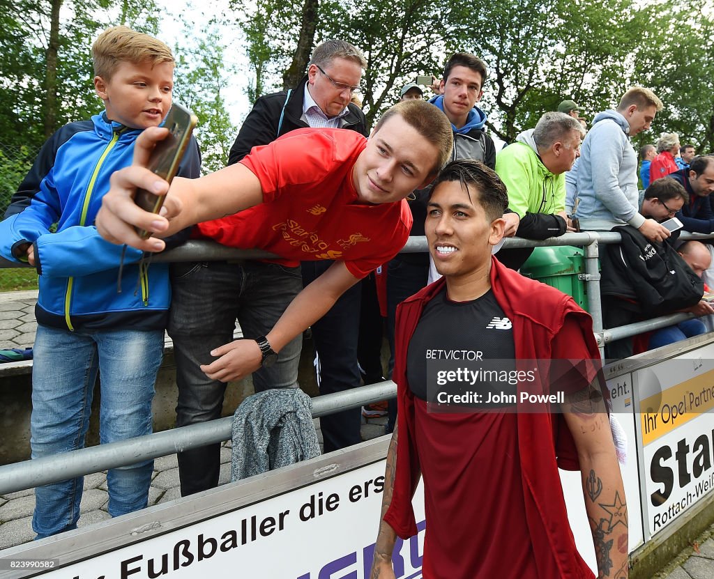 Liverpool FC Training Session in Germany