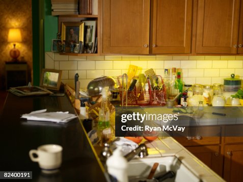 Authentic messy kitchen Authentic messy kitchen
