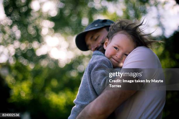 windy day with dad - family medicine stock pictures, royalty-free photos & images