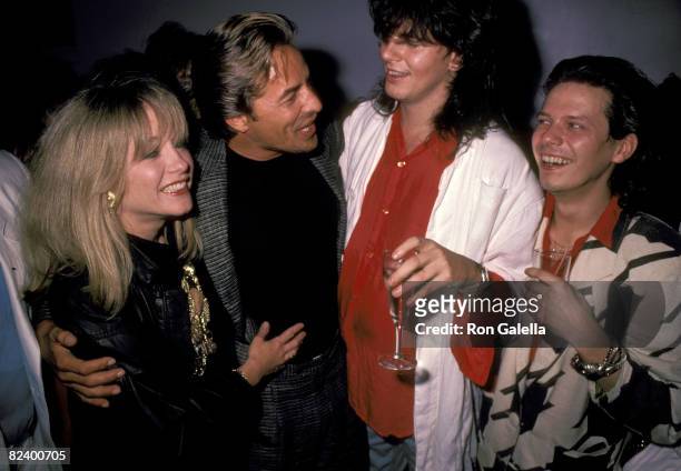 Patti D'Arbanville, Don John, Andy Taylor, and Guest