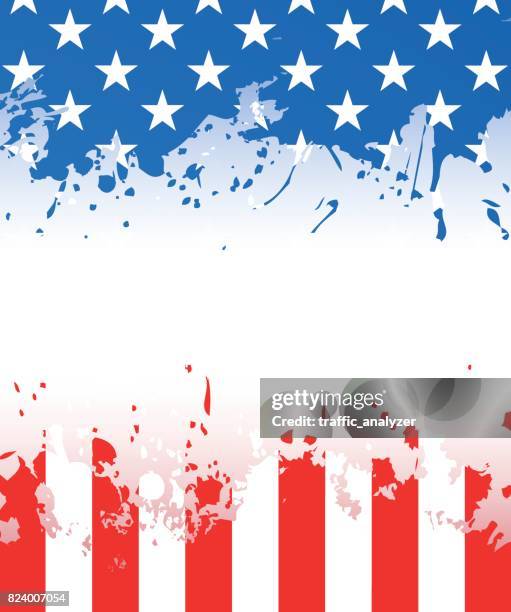 american flag background - hot dog eating contest stock illustrations