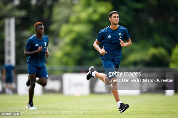 Rolando Mandragora during the morning training session on July 28, 2017 in Boston City.