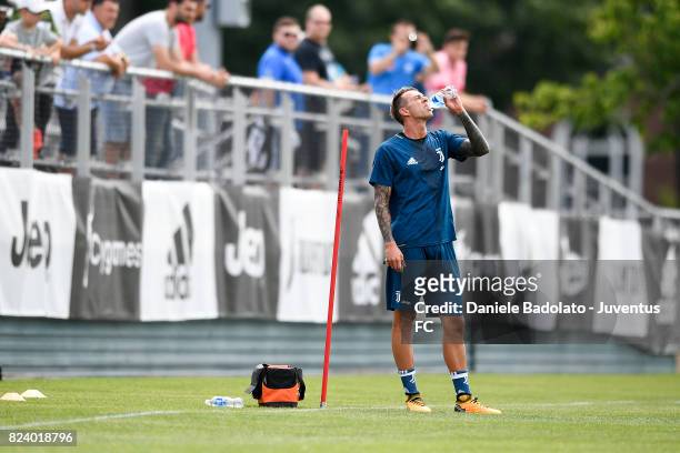 Federico Bernardeschi during the morning training session on July 28, 2017 in Boston City.