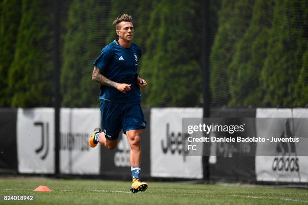 Federico Bernardeschi during the morning training session on July 28, 2017 in Boston City.