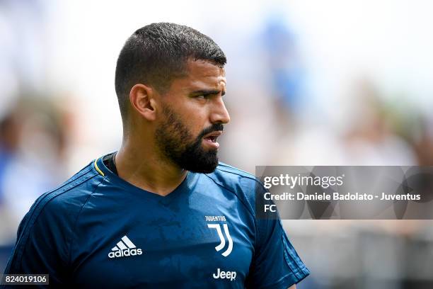 Tomas Rincon during the morning training session on July 28, 2017 in Boston City.